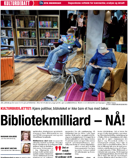 nbf bibliotekmilliard dagsavisen 12okt17