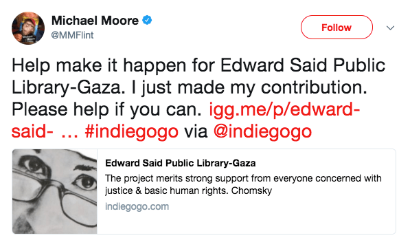 moore bibliotek gaza