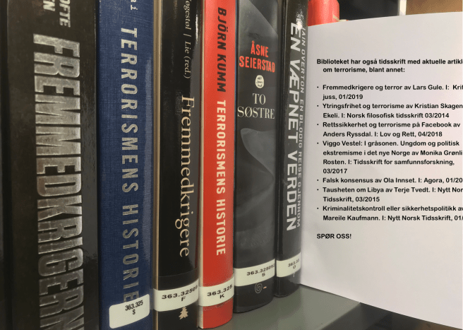 terrorismen bibliotek
